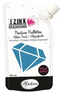 Przybory szkolne - Aladine Aladine Farba brokatowa Holo Niebieska 80 ml ALA80327 - miniaturka - grafika 1