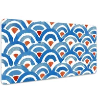 Podkładki na biurko - Ochronna podkładka na biurko Rybia łuska 100x50 cm, Dywanomat - miniaturka - grafika 1