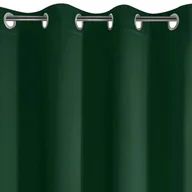 Zasłony - Eurofirany Zasłona zielona zaciemniająca 9240KS 9240KS SAM 135X250 - miniaturka - grafika 1