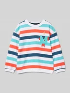 Swetry dla chłopców - Bluza z prążkowanymi wykończeniami - miniaturka - grafika 1