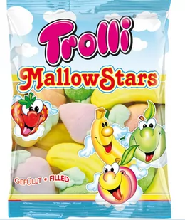 Trolli Mallow Stars pianki cukrowe - Żelki - miniaturka - grafika 1