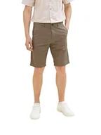 Spodenki damskie - TOM TAILOR 1035037 Szorty bermudy Mężczyźni, 31258 - Navy Beige Minimal, 38 - miniaturka - grafika 1