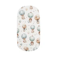 Ochraniacze do łóżeczka - Bawełniane prześcieradło z gumką 70x140 cm Pieski - miniaturka - grafika 1