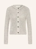 Swetry damskie - Marc O'polo Kardigan grau - miniaturka - grafika 1
