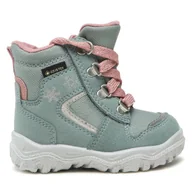 Buty dla dziewczynek - Śniegowce Superfit GORE-TEX 1-000046-7500 M Zielony - miniaturka - grafika 1
