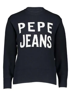 Pepe Jeans Sweter w kolorze granatowym - Swetry damskie - miniaturka - grafika 1