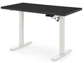 Biurka - Elior Biurko czarny regulowane + biały P9-F89 - miniaturka - grafika 1