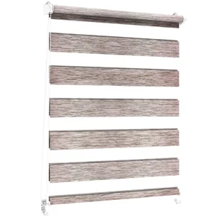 Roleta dzień noc Naturale Click 108.5 x 140 cm sepia - Rolety Roleta dzień noc Naturale Click 108.5 x 140 cm sepia - Rolety - miniaturka - grafika 1