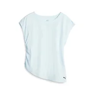 Koszulki i topy damskie - Koszulka damska Puma STUDIO FOUNDATION niebieska 52160769-XS - miniaturka - grafika 1