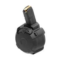 Osprzęt do wiatrówek - Magpul - Magazynek PMAG D-50 GL9 do karabinków PCC - 9x19 mm Para - Czarny - MAG1137-BLK - miniaturka - grafika 1