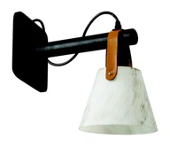 Lampy ścienne - Kinkiet 1xE27/40W/230V biały - miniaturka - grafika 1