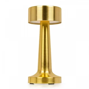 Lampa biurkowa LEE złota - wbudowana bateria, LED kod: LEE.GOLD - Lampy stojące - miniaturka - grafika 1