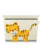 Pudła i pojemniki do przechowywania - Lifeney Pudełko "Tiger" w kolorze beżowo-żółtym - 51 x 36 x 36 cm - miniaturka - grafika 1