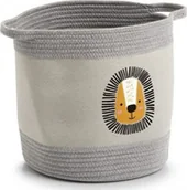 Pojemniki na zabawki - Zeller Dziecięcy kosz do przechowywania"Lew", bawełna / poliester, 30x30 cm - miniaturka - grafika 1