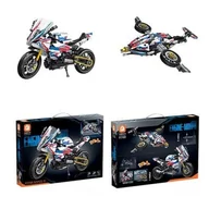 Klocki - Klocki plastikowe QBI Turystyczny motocykl FC9301 - miniaturka - grafika 1