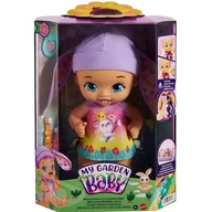 Lalki dla dziewczynek - My Garden Baby My Garden Baby Bobasek-Króliczek Myjemy ząbki Lalka fioletowa HGC12 HGC12 - miniaturka - grafika 1