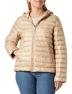 Champion Damska kurtka Legacy Outdoor z małym logo z kapturem, Brązowy szarobrązowy, XXL - Kurtki damskie - miniaturka - grafika 1