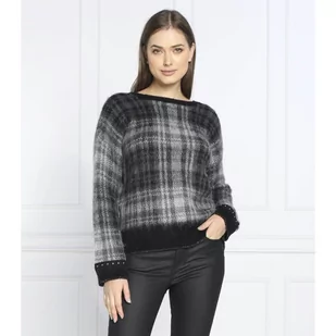 Liu Jo Sweter | Regular Fit | z dodatkiem wełny - Swetry damskie - miniaturka - grafika 1