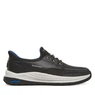 Sneakersy męskie - Sneakersy Skechers Meroe-Alden 205467/BLK Czarny - miniaturka - grafika 1