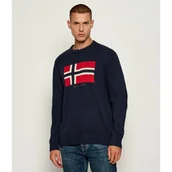 Swetry męskie - Napapijri Sweter D-MURA C Relaxed fit - miniaturka - grafika 1