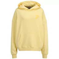 Bluzy damskie - FILA Damska bluza z kapturem Bakum Oversized Pale Banana, M, pale banana, M - miniaturka - grafika 1