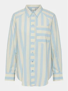 YAS Koszula Monday 26032760 Niebieski Regular Fit - Koszule damskie - miniaturka - grafika 1