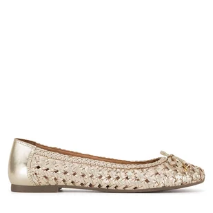 Baleriny Lasocki WI45-550-01 Złoty - Baleriny - miniaturka - grafika 1