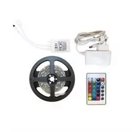 Taśmy LED - Eko-Light ZESTAW LED RGB 3M ZE STEROWNIKIEM I PILOTEM EKZ2857 - miniaturka - grafika 1