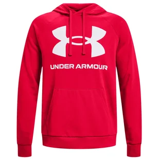 Męska bluza Under Armour Rival Fleece Big Logo HD (22) Rozmiar: L / Kolor: czerwony - Bluzy sportowe męskie - miniaturka - grafika 1