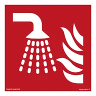 Systemy ekspozycyjne i znaki informacyjne - BF011 APLIKATOR MGŁY WODNEJ, FS - FOLIA SAMOPRZYLEPNA FOTOLUMINESCENCYJNA; (350X350MM) - miniaturka - grafika 1