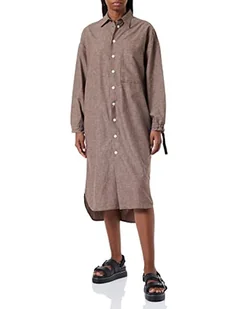 G-STAR RAW Damska koszulka z długim rękawem, brązowa (Chocolat D187-285), XS - Koszulki i topy damskie - miniaturka - grafika 1