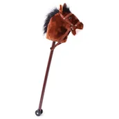 Zabawki interaktywne dla dzieci - Small Foot Design, Konik na kiju Thunder - miniaturka - grafika 1