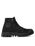 Botki męskie - Palladium Trapery Mono Chrome 73089-001-M Czarny - miniaturka - grafika 1
