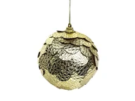 Bombki - Bombki choinkowe złote - 10 cm - 2 szt. - miniaturka - grafika 1