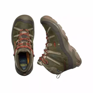 Buty trekkingowe męskie KEEN CIRCADIA MID WP - Buty trekkingowe męskie - miniaturka - grafika 3