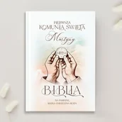 Religia i religioznawstwo - BIBLIA Exclusive Personalizowana Pamiątka Z Komunii Świętej - miniaturka - grafika 1
