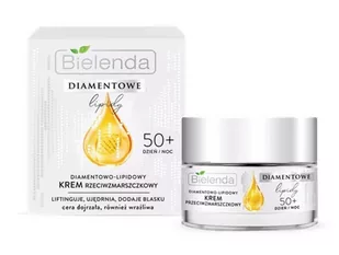 Bielenda Diamentowe Lipidy Diamentowo–lipidowy krem przeciwzmarszczkowy 50+ Dzień/Noc 50ml - Kremy do twarzy - miniaturka - grafika 1
