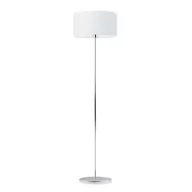 Lampy stojące - Lampa podłogowa LYSNE Werona, 60 W, E27, biała/chrom, 156x40 cm - miniaturka - grafika 1