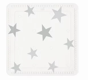 Kleine Wolke Stars Mata bezpieczeństwa pod prysznic szary 55x 55 cm - Akcesoria łazienkowe - miniaturka - grafika 1