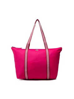Torebki damskie - Lacoste Torebka L Shopping Bag NF3618YA Różowy - grafika 1