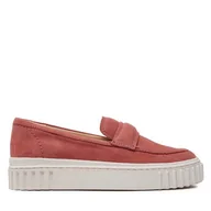 Półbuty damskie - Półbuty Clarks Mayhill Cove 26176652 Różowy - miniaturka - grafika 1