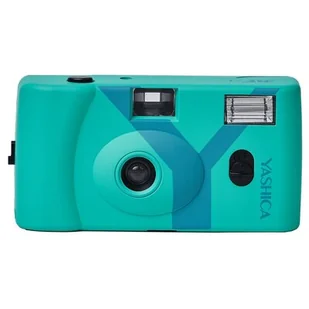Aparat analogowy YASHICA MF-1 Snapshot Art Camera Turkusowy - Aparaty analogowe - miniaturka - grafika 1