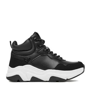 Sneakersy Roxy CEO-AVO-296-153 Czarny - Buty dla dziewczynek - miniaturka - grafika 1