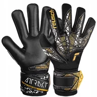 Piłka nożna - Rękawice Reusch Attrakt Silver NC Finger Support Junior 54 72 250 7740 czar - miniaturka - grafika 1