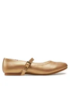 Buty dla chłopców - Tommy Hilfiger Baleriny Ballerina T3A3-33555-1372 S Złoty - miniaturka - grafika 1