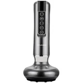 Masażery - Humanas Masażer antycellulitowy DermaSmooth Szary - miniaturka - grafika 1