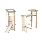 Wyposażenie sportowe i gimnastyczne - Małpiszon MAŁPISZON Drabinka gimnastyczna drewniana Czempion drewno DSKM-Czempion - miniaturka - grafika 1