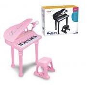 Instrumenty muzyczne dla dzieci - Artyk Mini fortepian różowy - - miniaturka - grafika 1