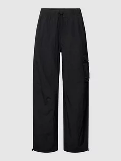 Spodnie damskie - Spodnie materiałowe z elastycznym pasem model ‘JACKSON’ - grafika 1