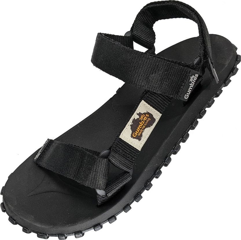 Gumbies Sandały męskie Scrambler Sandal black r. 41 G-SC-UNI-BLACK